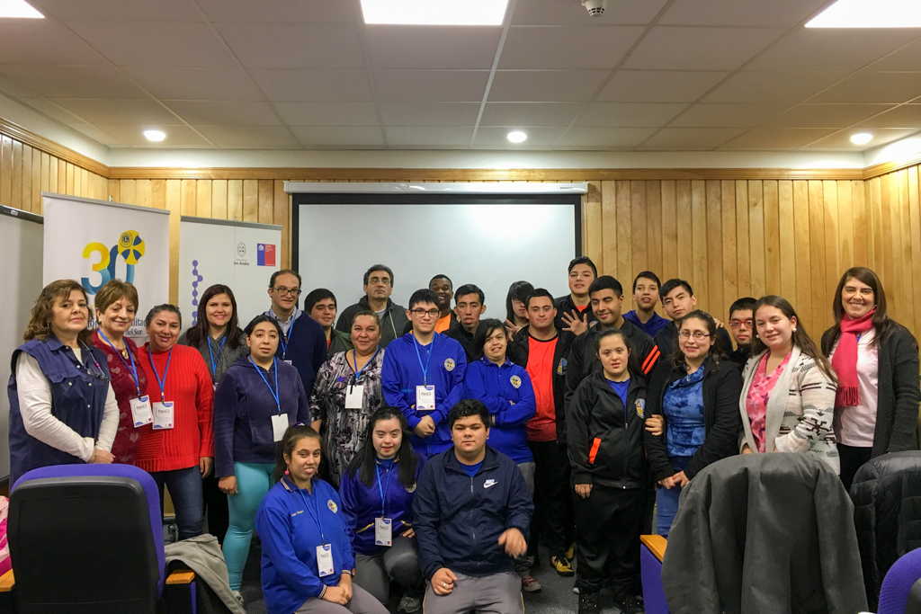 Participantes de la Escuela Territorial en la Región de Magallanes y de la Antártica Chilena